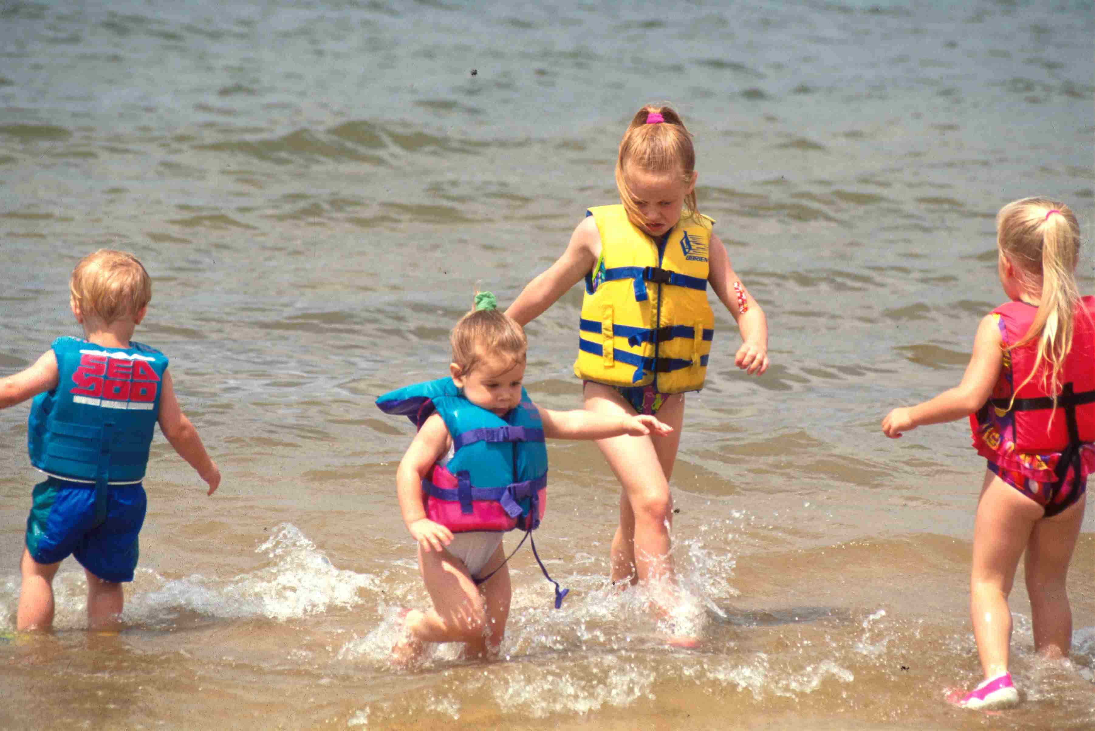 Kids Swimming At The Beach Images Galleries With A